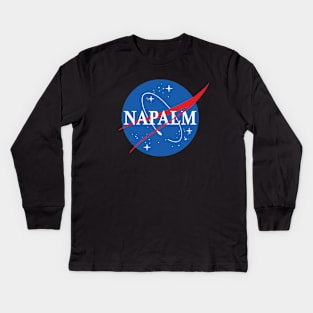 Nasa Napalm Kids Long Sleeve T-Shirt